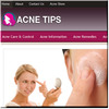 Thumbnail Acne Tips ready made niche website Thumbnail Acne Tips ready made niche website
