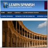 Thumbnail Learn Spanish ready made niche website