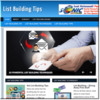 Thumbnail List Building ready made niche website
