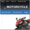 Thumbnail Motorcycle Restoration ready made niche website