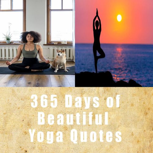 Product picture 365 Days of stretchable Yoga Quotes