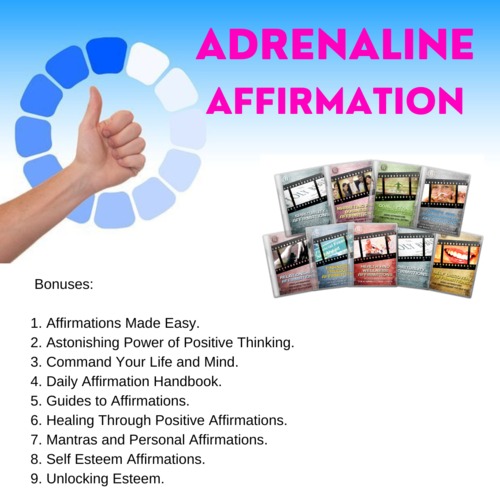 Product picture Adrenaline Affirmations Series with extra bonuses