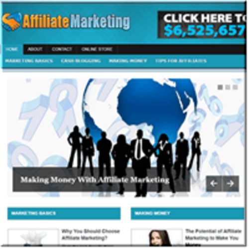 Product picture Affiliate Marketing ready made niche website