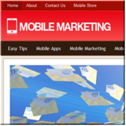 Product picture Mobile Marketing ready made niche website