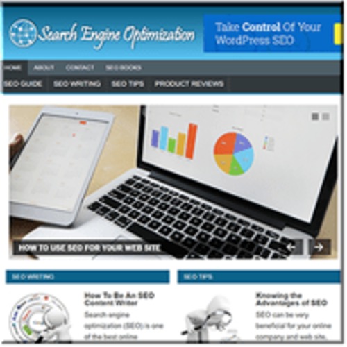 Product picture Search Engine Optimization ready made niche website