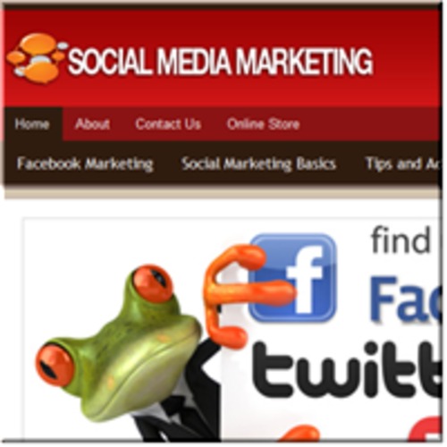 Product picture Social Media Marketing ready made niche website