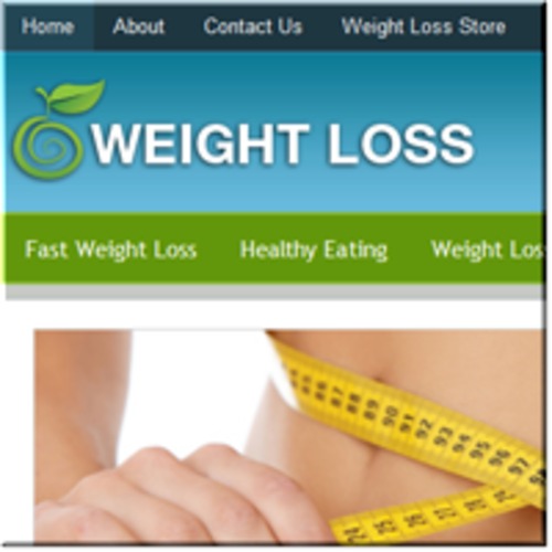 Product picture Weight Loss ready made niche website